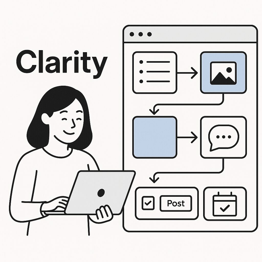 Clarity Workflow Illustration